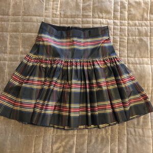 J Crew Plaid Skirt